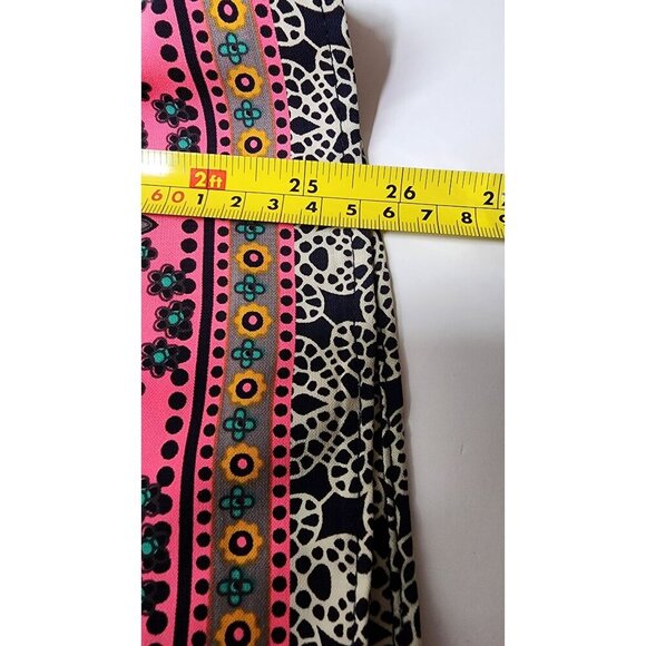 Moa Moa Bohemian Style Womens Blouse With Intricate Vibrant Print - Picture 7 of 8